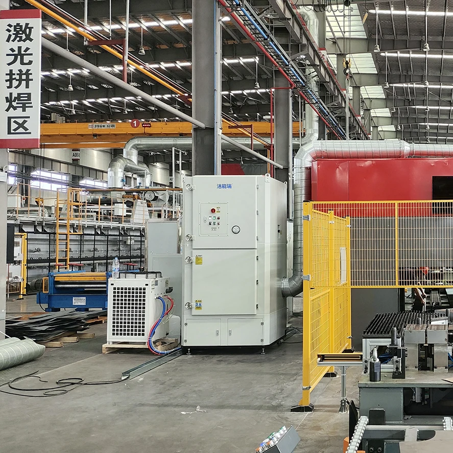 7.5Kw Dust Extractor for Laser Cutting Machine and Drawbench Welding Smoke Purifier Fume Collector