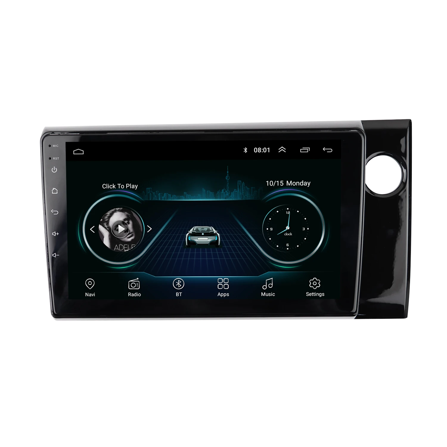 9 INCH Radio Fascia for HONDA BRV 2017 Stereo GPS DVD Player Install Panel Surround Trim Face Plate Android Frame Bezel Dash Kit