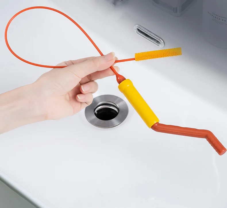 Unclog Shower Bathtub Drain Sink Snake Unclogger Tool Sink Declogger