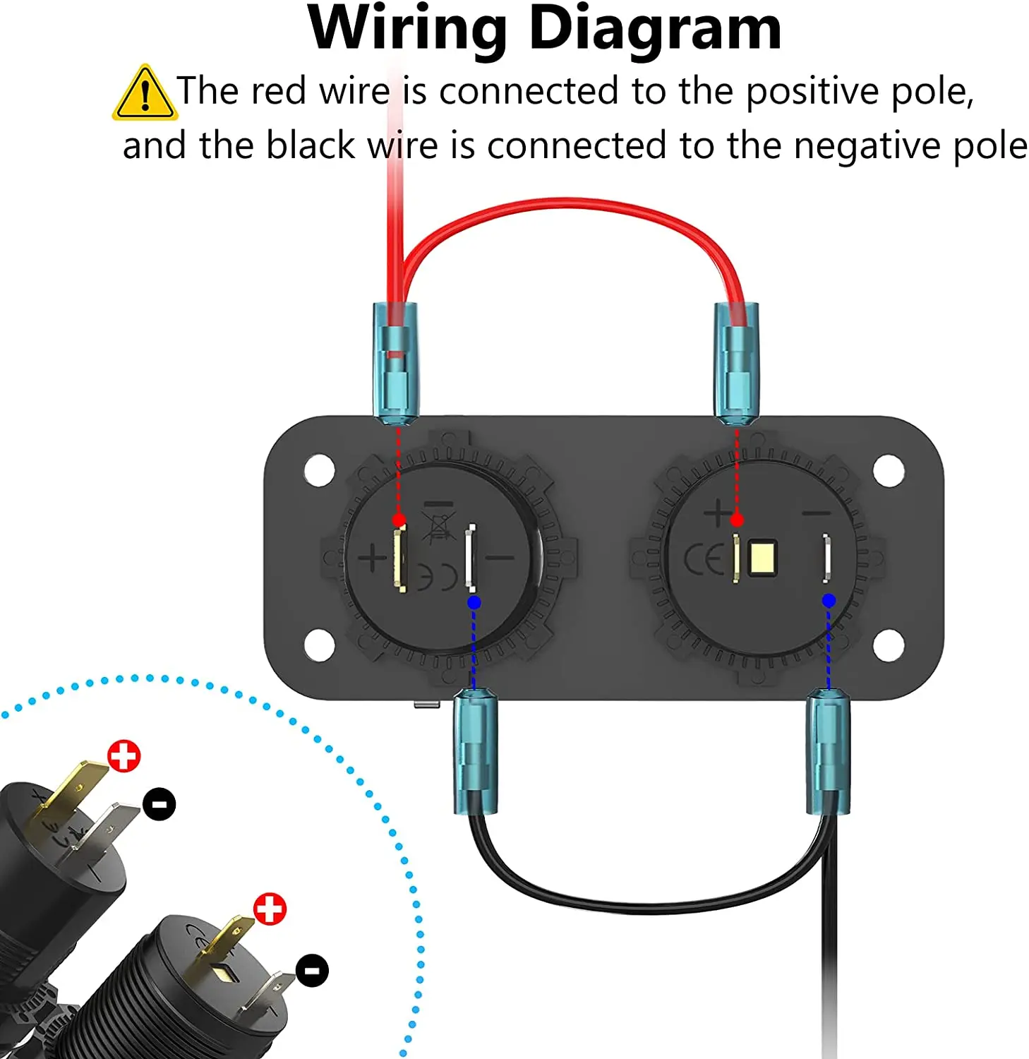 12 volt cigarette lighter plug wiring diagram Auto Cigarette Lighter Port 12-Volt Power
