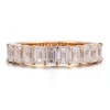 10K yellow gold lab diamond ring