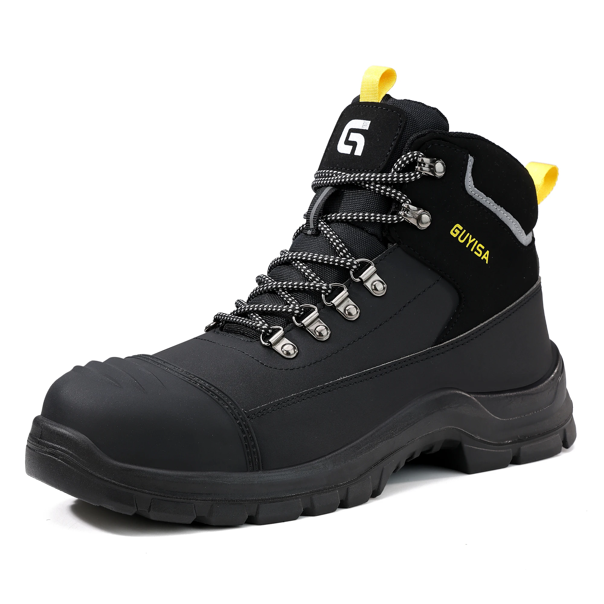 GUYISA S1 Anti-Static Waterproof Steel Toe Work Boots 