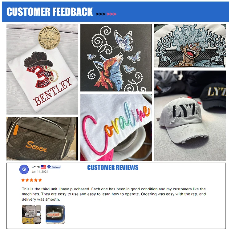 High Quality Single Head DAHAO Computer Sequin Embroidery Machine for Logo