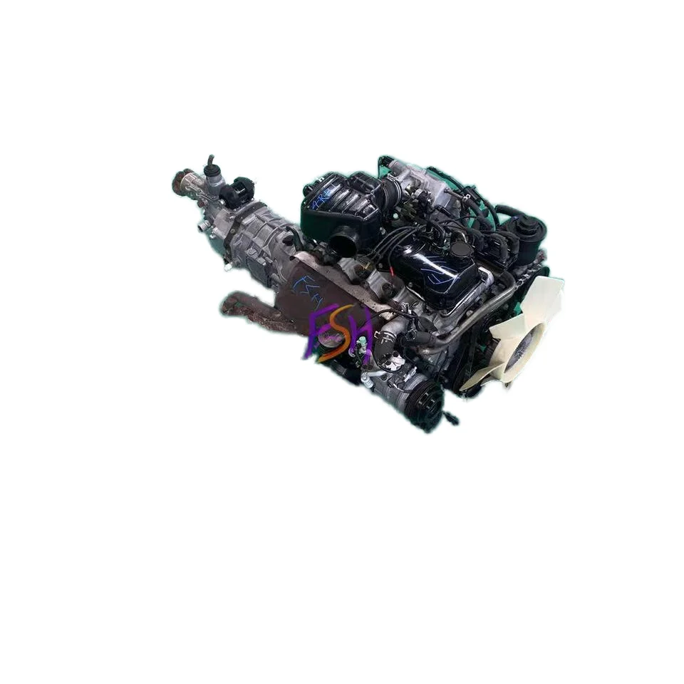 Quality Wholesale  90-115hp 4RB1 Used Engine diesel Engine Assembly for  JINBEI Isuzu Pickup Trucks and vans