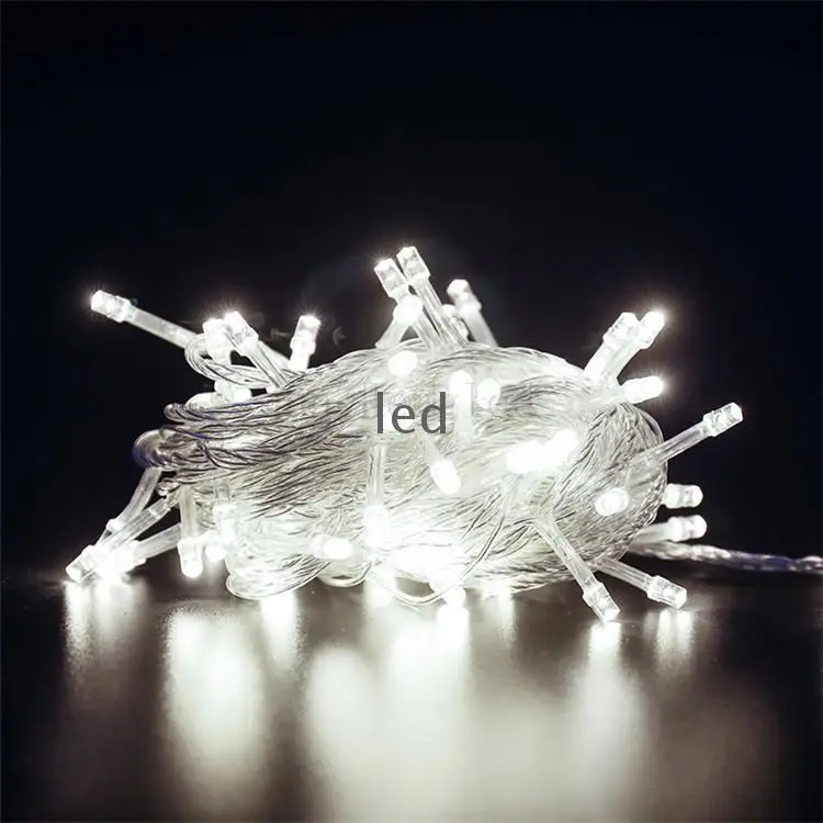 30m 50m Led Garland String Light Christmas Tree Fairy Light Wedding Decoration Waterproof Garden Indoor Outdoor Lamp 110v