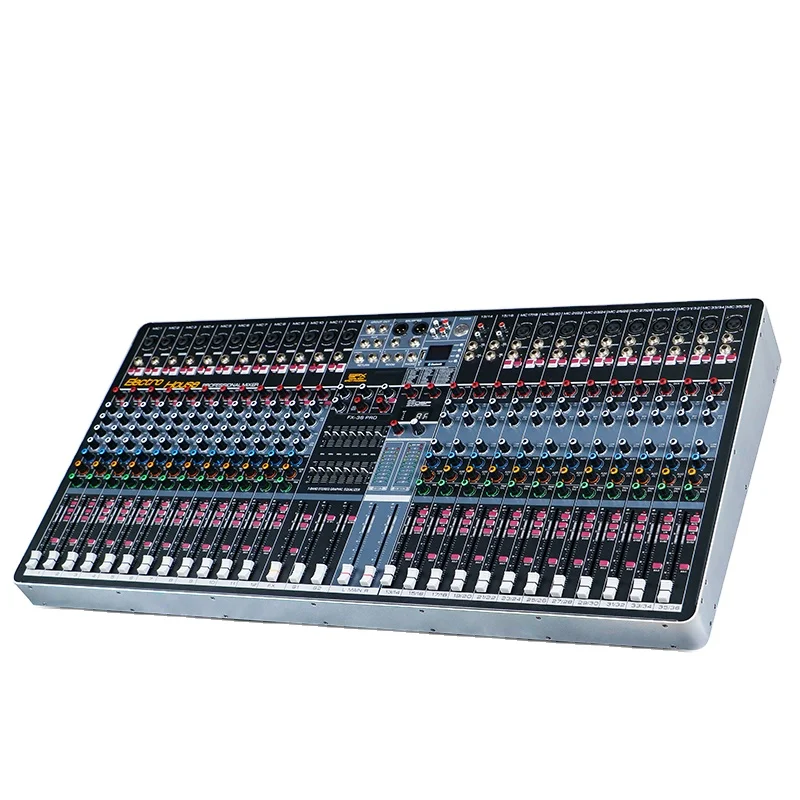 プロフェッショナルサウンドミキサー36チャンネルモノラル48VUSB