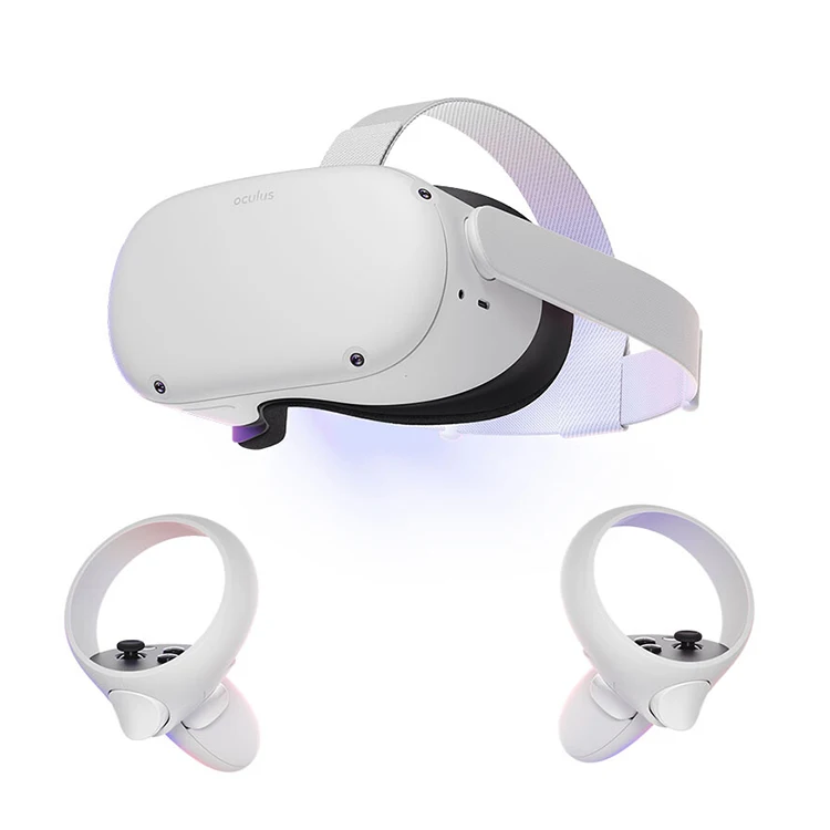 Oculus Quest 2 Virtual Reality Headset All In One 3d Vr Glasses