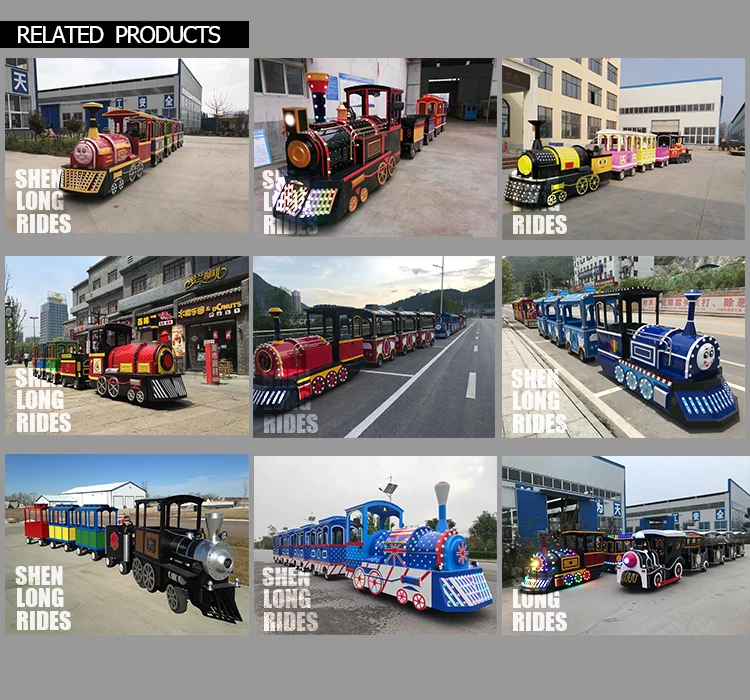 Fun Center Entertainment Kiddy Electric Royal Express Trackless Train