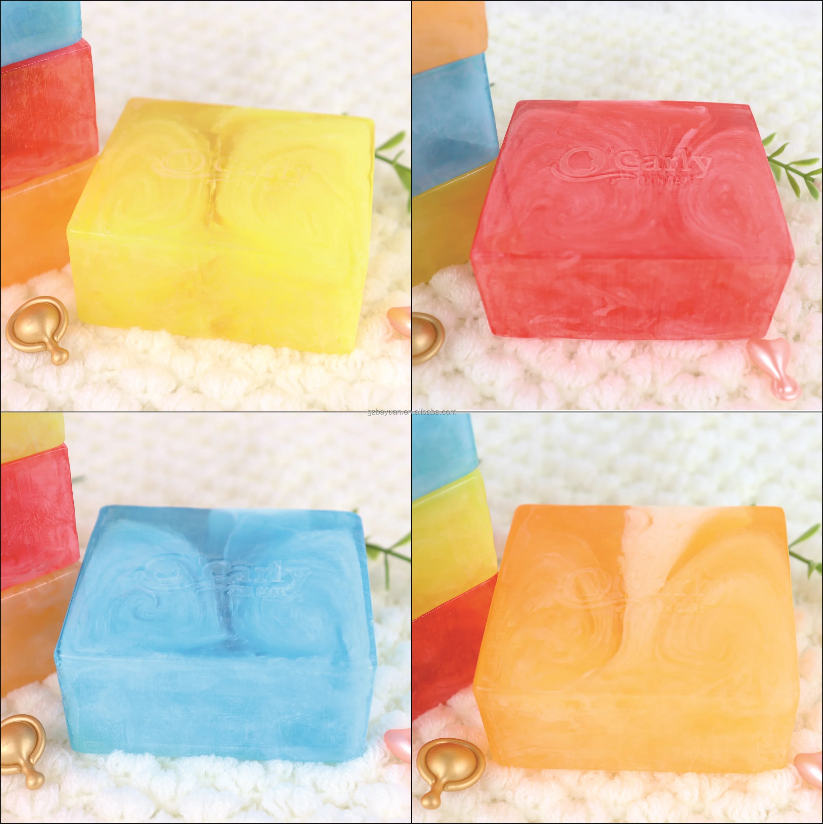 OEM Private Label Anti-Acne Collagen Whitening Ampoule Soap with  Glutathione Solid Handmade Skincare Soap