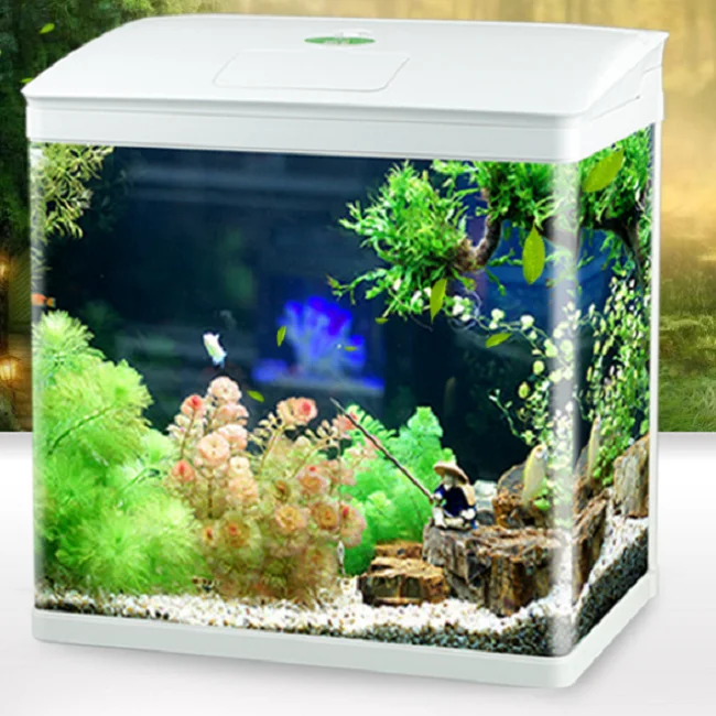 High Transparency Abs Plastic Shell Square Goldfish Tank Aquarium With ...