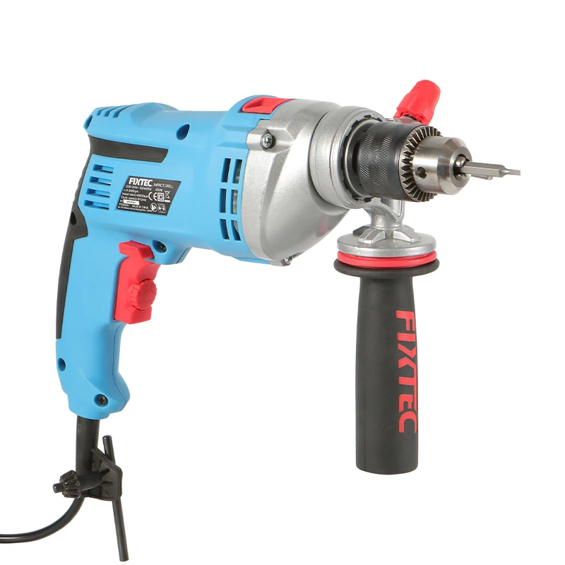 Электрическая Ударная дрель FIXTEC с алюминиевым корпусом 220 В 850 Вт 13