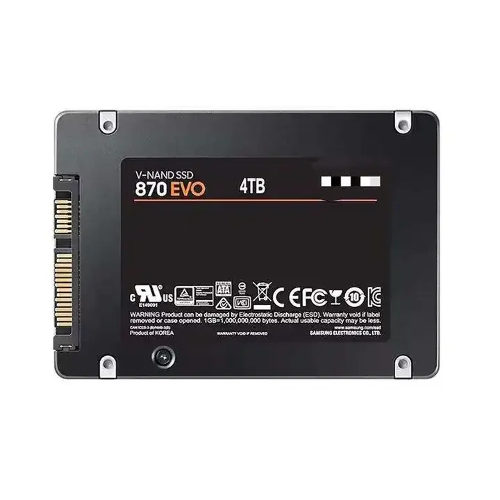 Samsung 870 EVO SSD - 500GB, High Performance & Reliability
