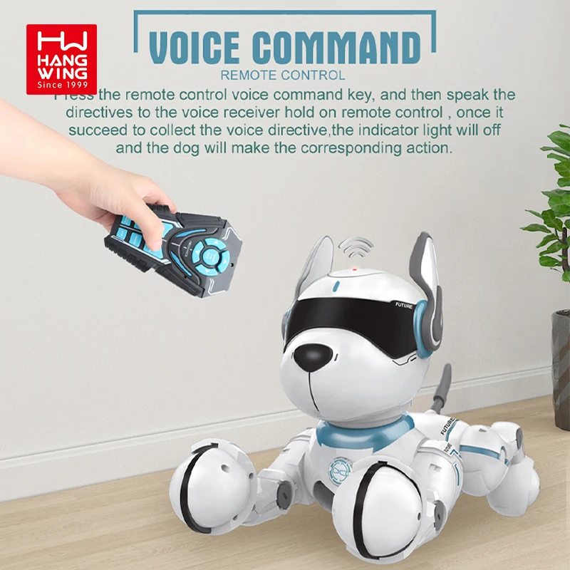 
 Игрушки Робот собака свет для детей умный развивающий умный Rc электронный пульт дистанционного управления танцы для детей giocattolo игрушка Роботы  