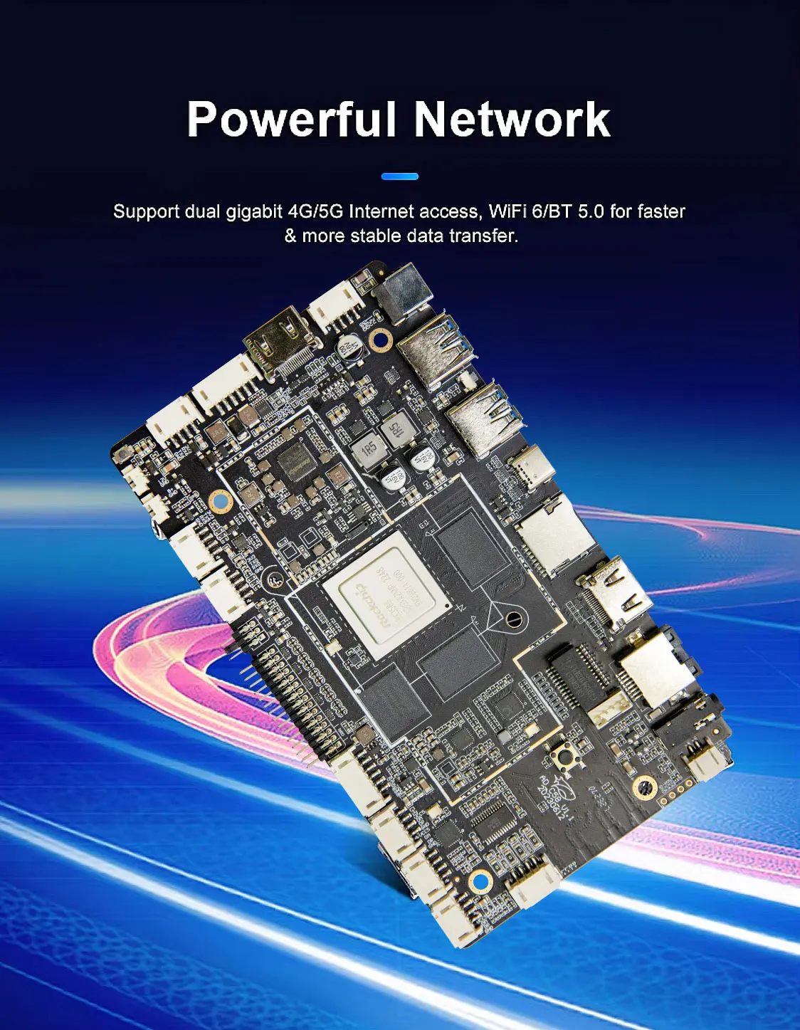 RK3588 Mainboard for AI Robot Service - High End Embedded Board