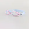 Blue and pink transparent eyeglass case