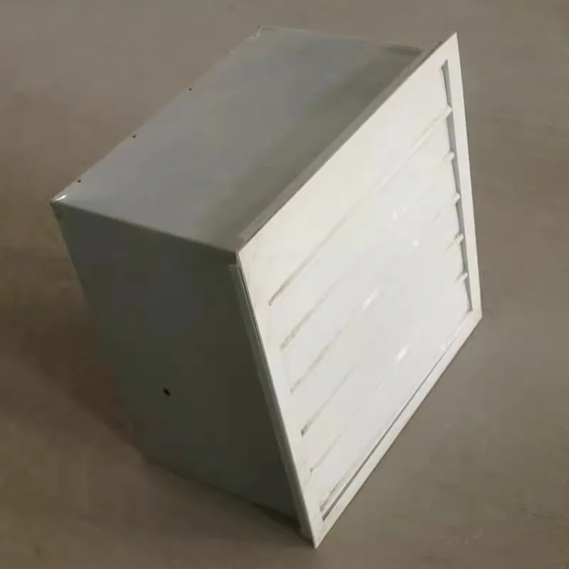 Square Axial Exhaust Fan, 230V, Steel, 1450RPM - detail 4