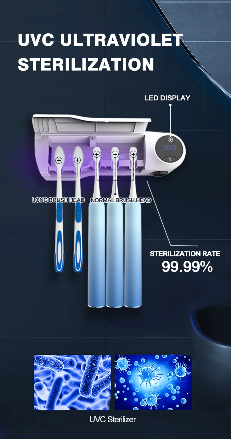 Remology Rechargeable UV Toothbrush Sterilizer