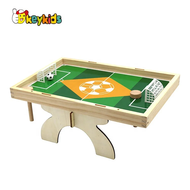 2 in1屋内ミニサッカーテーブル木製サッカーテーブルゲームと子供用