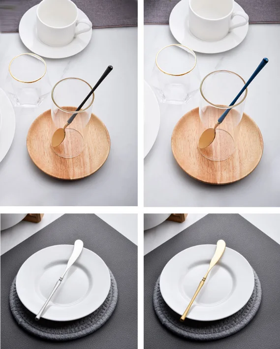 Portuguese style 304 stainless steel steak knife and fork