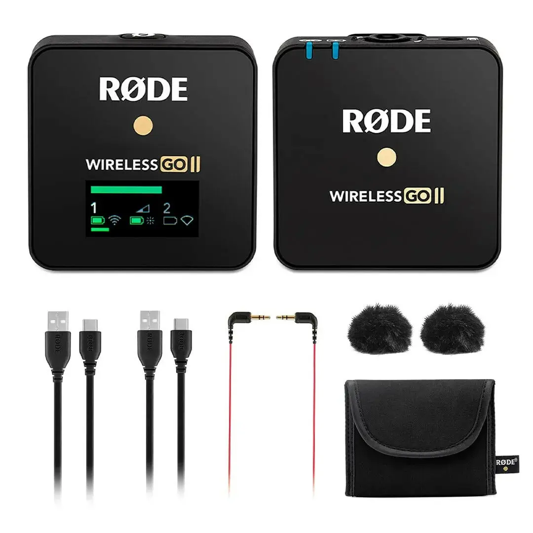 Rode Wireless Go Ii Одиночный Беспроводной Компактный Цифровой Микрофон  Рекордер Tx + Rx Комплект Беспроводной Микрофонной Системы - Buy Rode  Wireless ...