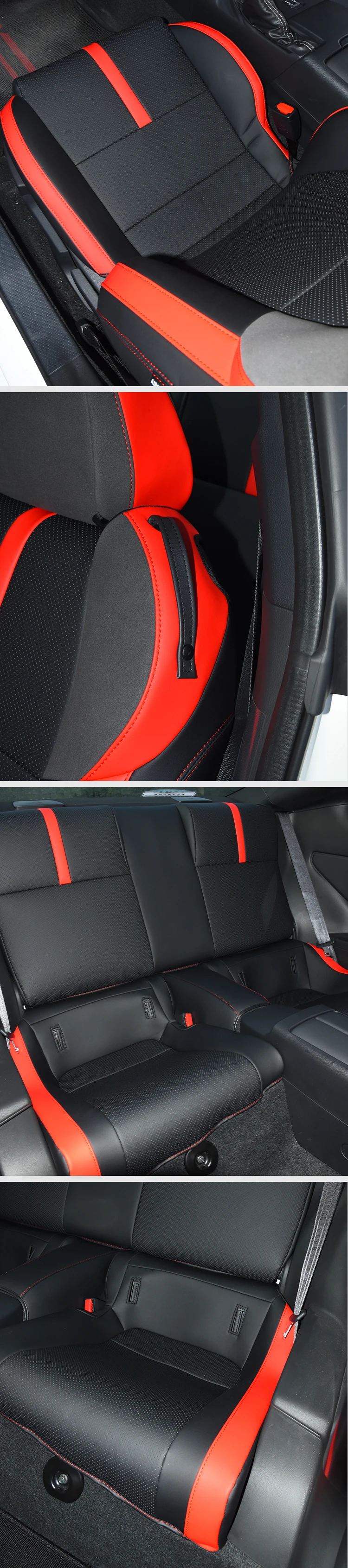 Zd8 Brz Zn8 Gr86 Universal Car Seat Cover Leather Soft Full Around Seat