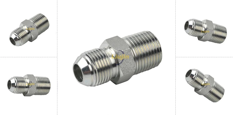 Hose crimping fittings factory direct reusable hydraulic hose fittings