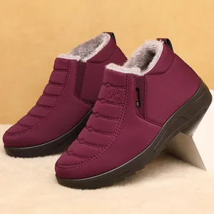 OEM Custom Sneakers Shoe Brand Winter Warm Snow Loafers Boots Unisex  Men's and Women's Styles Shoes
