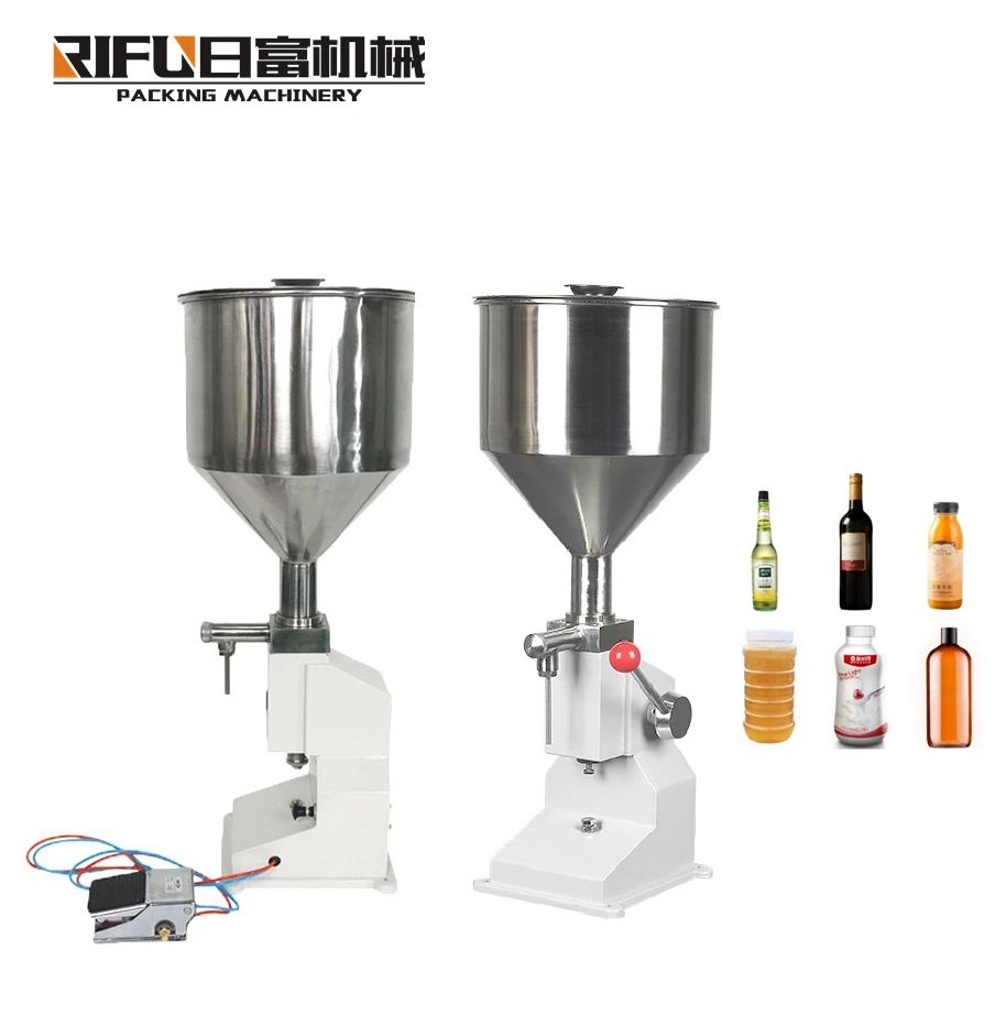 Easy to Operate 1-80ml Liquid Pneumatic Syringe Filling Machine Price