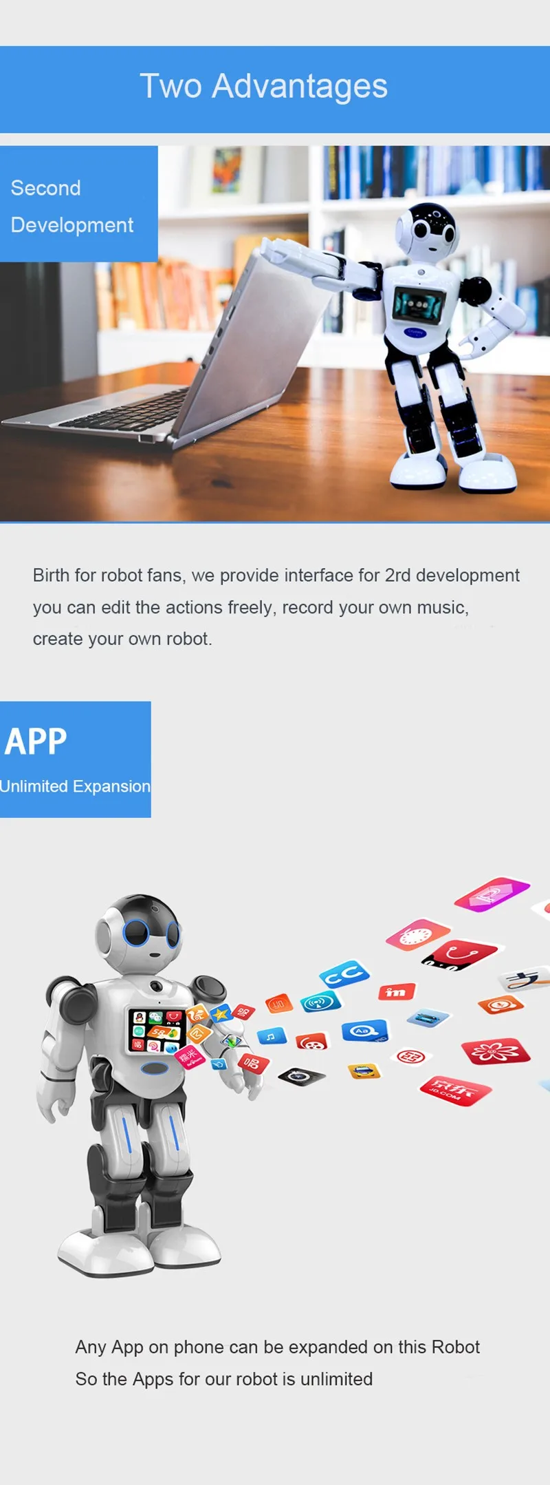 rgknse Sale robots Humanoid robot Walking/turning/sliding