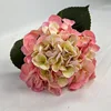 Pellicola da 50 cm, colore autunnale, grande ortensia rosa
