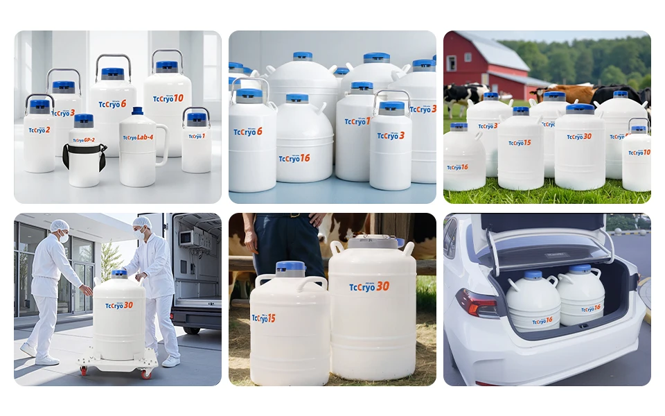 TcCryo Liquid Nitrogen Dewar