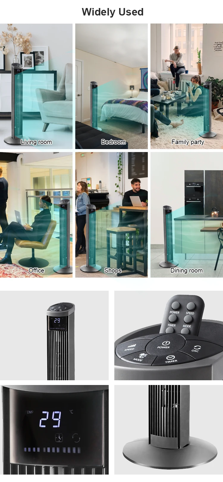 Cooling Tower Fan Manufacturers Cheap Price Electrical Fan 220v Modern