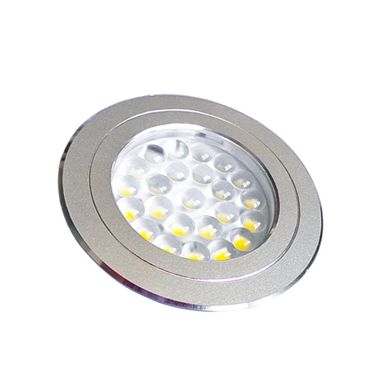 12V Recessed Mount Mini LED Caravan Lights 2W 180LM 55mm Cut Out