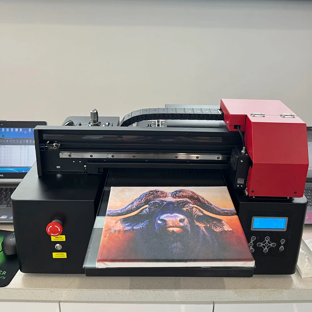 Refinecolor A3 Size Small UV Printer 3D Embossed Braille Printing Machine for Small Business