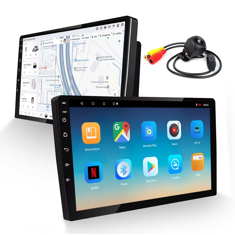 9インチ Bluetooth カーナビ MP5 USBx2 SKU:A3733 Amazon.com: Car