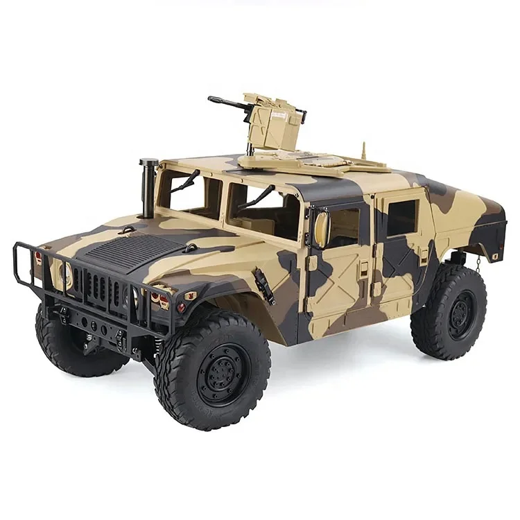 1/10 4WD Off Road RC Military Truck HG P408 - 16CH, 30km/h Speed