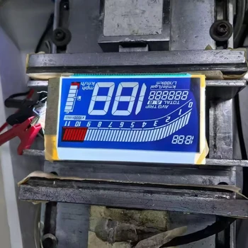 Custom LCD Display and Custom 7 Segment LCD Display Suitable for Automotive Dashboards Electronic Scales