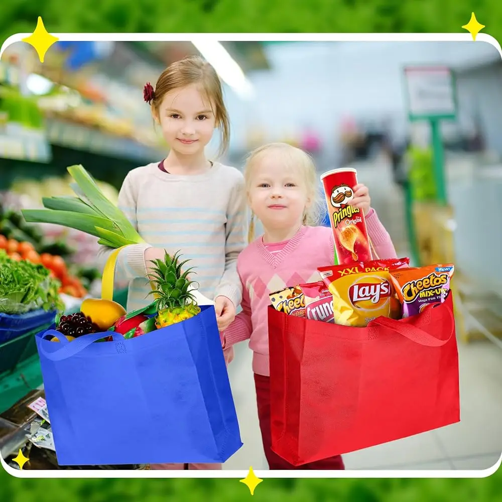 Foldable Non-woven Fabric Shopping Tote Bag pp Laminated Nonwoven Non Woven Fabric Carry Gift Shopping Tote Bag with logo details