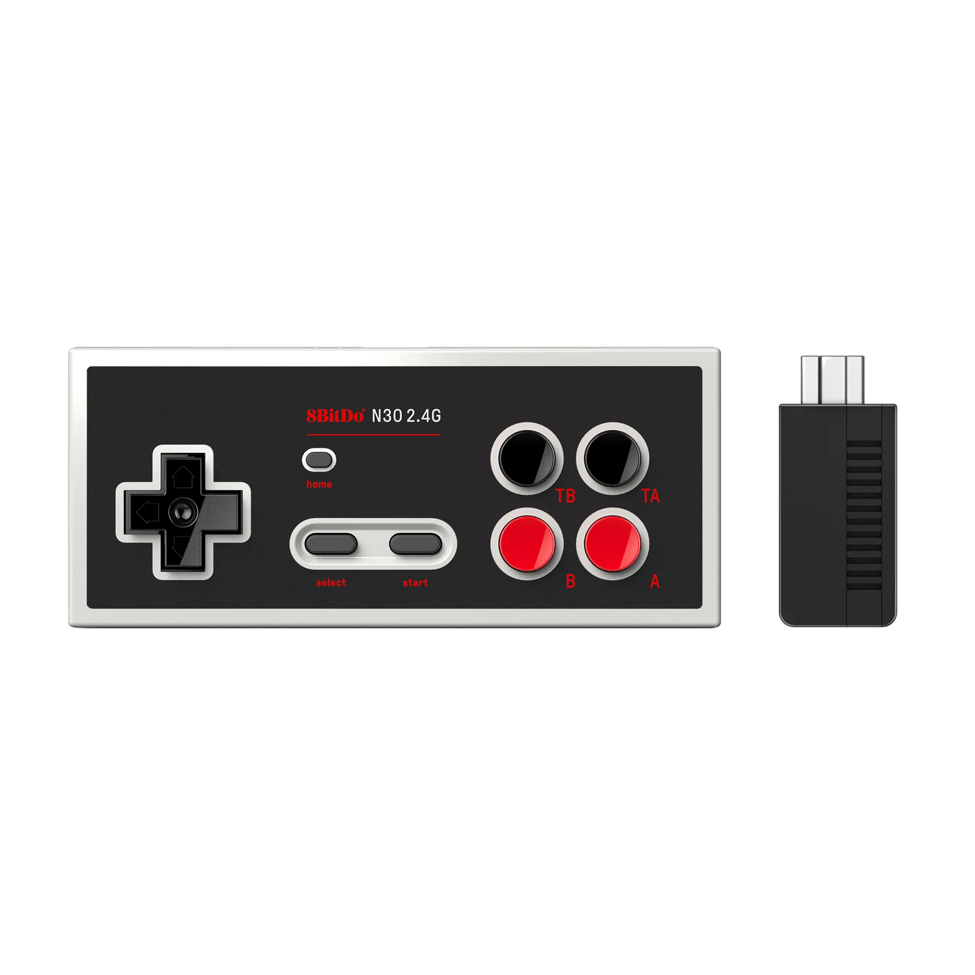 8Bitdo N30 Wireless NES Classic Game Controller - 2.4GHz Joystick