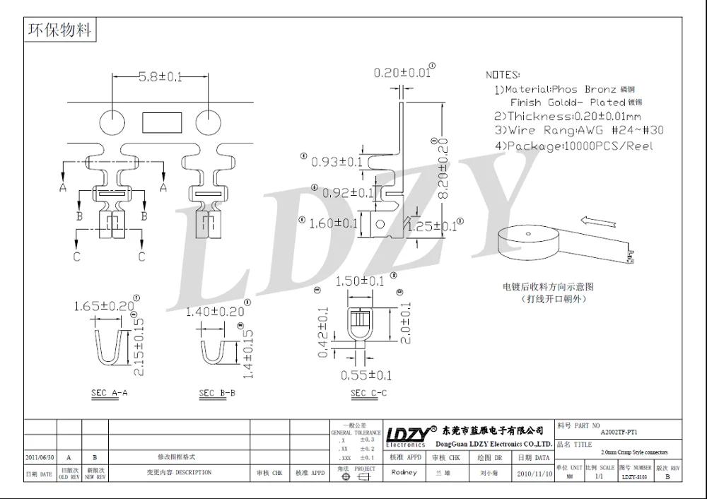 2.0mm Pitch Molex Micro Blade Connector 51004 53014 53015 Equivalents