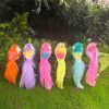 Uccellini di sesamo multicolore - 12 per confezione
