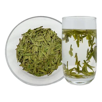 China West Lake Organic Slimming Longjing Green Tea Freshly Processed Loose Tea for Spring Packaged in Bulk Boxes Bottles Bags