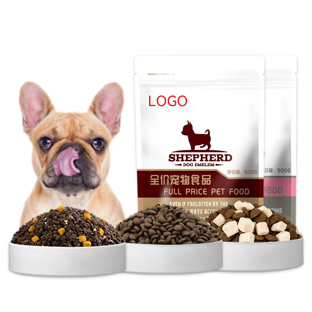 Низкий минимальный заказ упаковка с логотипом на оптовая продажа замороженных продуктов для домашних животных от производителя Shandong Qingdao влажные консервированные продукты корм