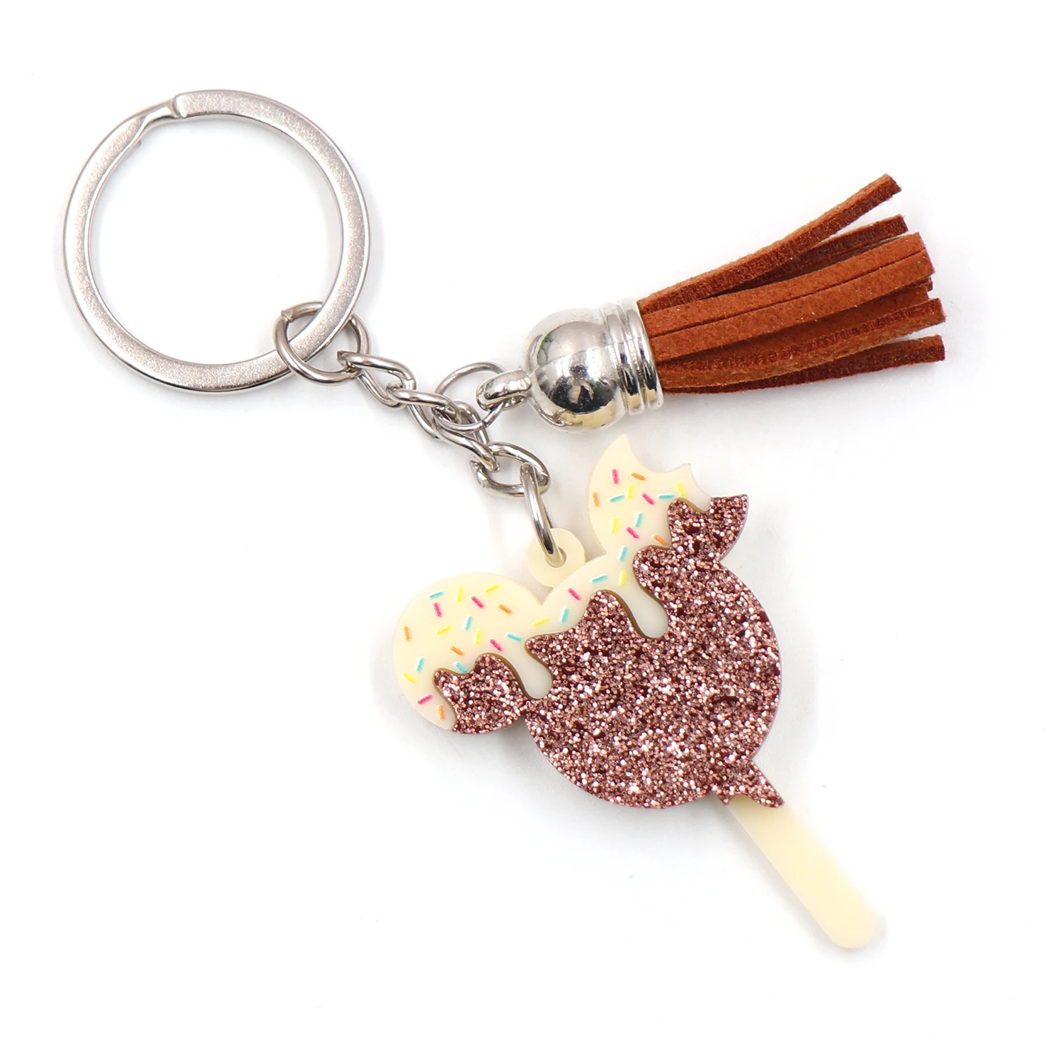 Customized Syasibo jewelry KHS287KH1232 Customized New product CN mouse head Popsicle Ice Cream cute Acrylic Keychain