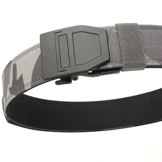 Heavy Duty Durable Metal Buckle  Hunting Nylon 1.5'' EDC Shooting  Gun Belt Men Nylon Tactical Ratchet Belts