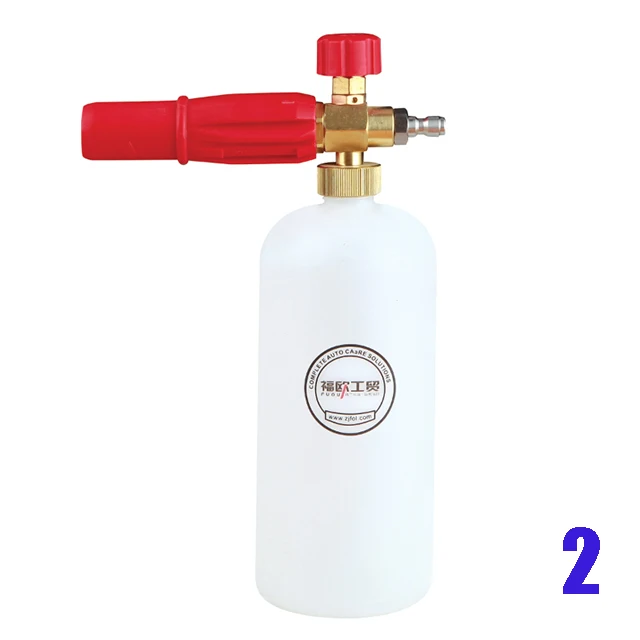 
 Регулируемая пушка для снежной пены, пистолет-распылитель для мойки автомобиля/сопло с быстроразъемным фитингом 1/4 дюйма  