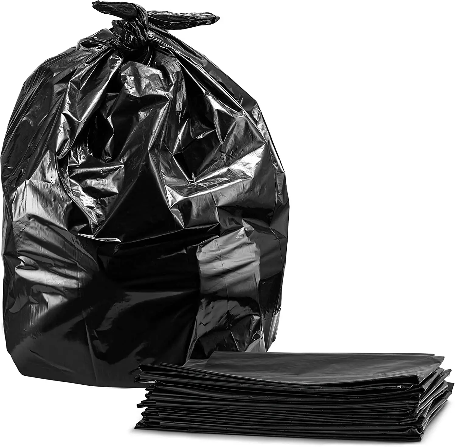 6 Gallon Trash Bags White Drawstring Garbage Can Liners - China