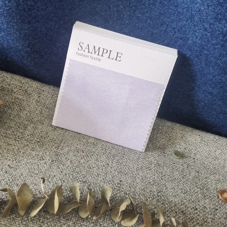 Custom Logo Recycled Textile Fabric Swatch Card Sample Paper Tag Color Swatch Header Cards