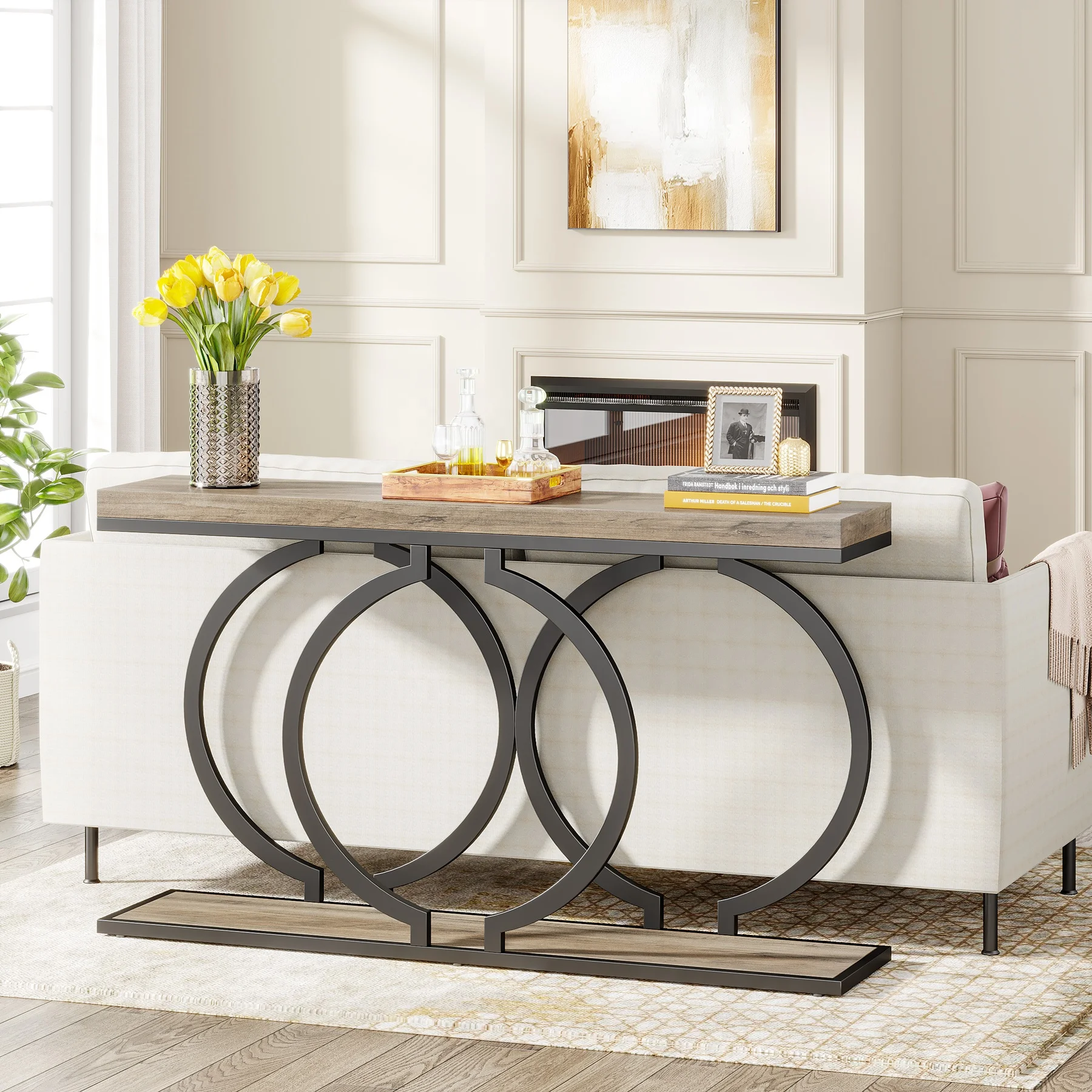 多機能＆スタイリッシュコンソールテーブル