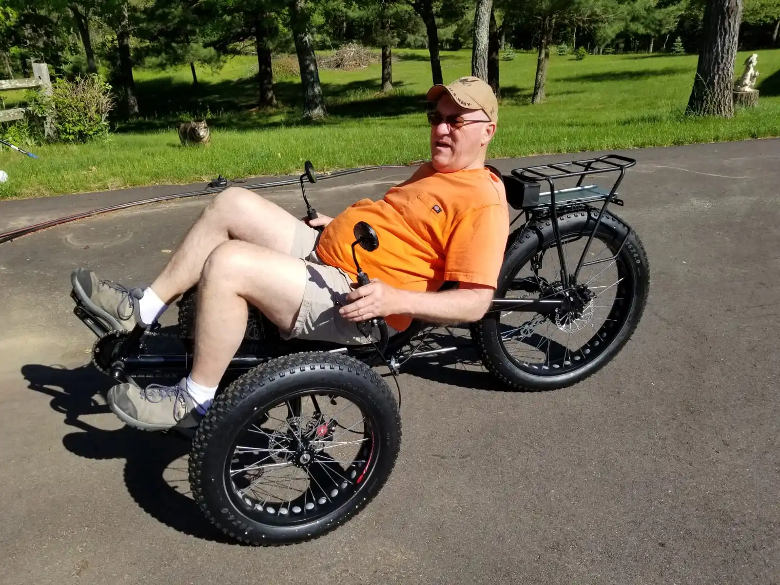 Fat tire recumbent online trike